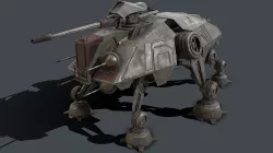 Star Wars - AT-TE Low-poly  3D model