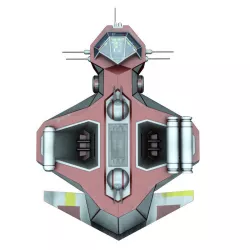 Starter ship 3D model