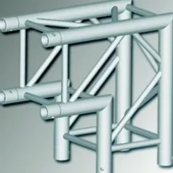Structure TRUSS angle 90°
