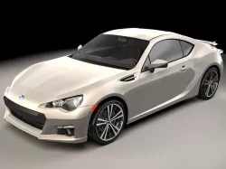 Subaru BRZ 3D model
