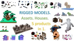 Super low poly COLLECTION Low-poly  3D model