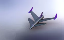 TDJ3MO-A Rocket-plane Aka the Black-knight
