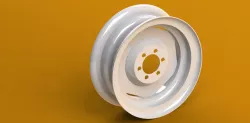 Tire of a tractor(wheel rim)