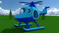 Toy Helicopter 3D model