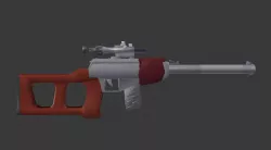 True low-poly VSS Low-poly  3D model