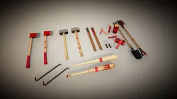 UKit Survival Weapons Low-poly  3D model