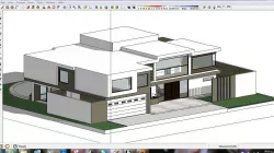 Villa A5 - 3d cad sketchup dwg 3ds 3D model