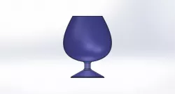 wine Glass 3D prototype