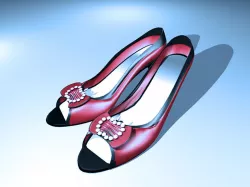 Woman Shoes 3D model