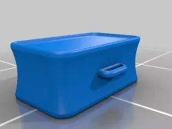 1:64 vintage luggage bags 