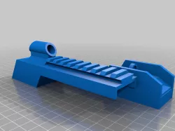 2 piece splatrball rail