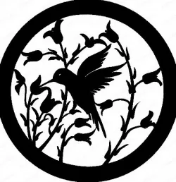 2D Bird and Flowers