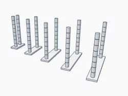8 Floor Retraction Test Towers