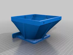 90mm fan to a 13cm x 13cm air filter