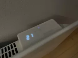 Adax panel heater cover