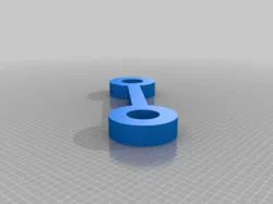 Adjustable Filament Spool Rack - Remix for 150 x 150 mm bed size