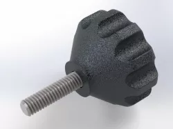 Adjusting Locking Knob for M6 hexagon head screw DIN 4017 (933)