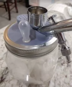 Airbrush Station for Master G23 G233 Ball Mason Jar