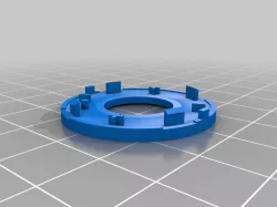 Android TV Remote Button Wheel