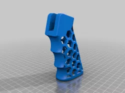 AR15 Skeletonized Grip Customized