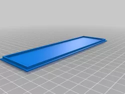 ATX IO Shield Blank - OpenSCAD
