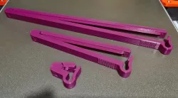 Bag Clip with automatic snap-in mechanism