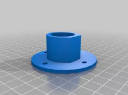 Base holder, 1/2 Inch PVC Pipe Fitting 