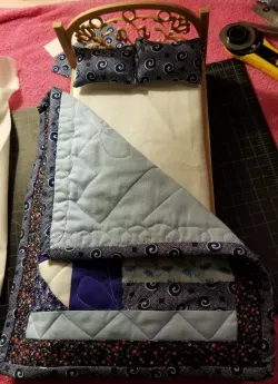 Bed for Barbie Dolls