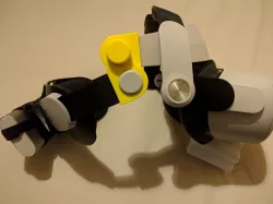 BoboVR M2 Locking Adapter / Hinge to Hold Backstrap in Place