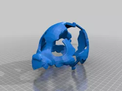Burntrap (Security Breach) Mask (No Ears)