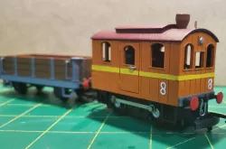 Castle in the Sky Mine town Locomotive