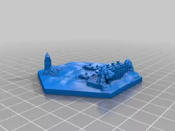 Catan 3-to-1 Harbor - Port Tile for Magnetic 2.0