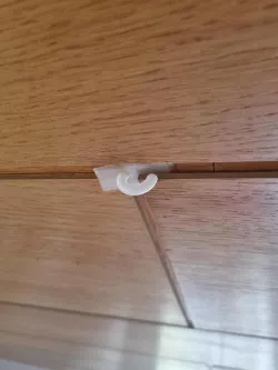 Clip in hook (i.e. for VR ceiling hangers)