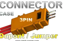 Connector housing Dupont 3Pin