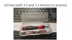 Customizable box with customizable dividers