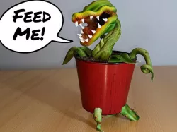 Customizable Man Eating Plant