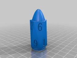 D10 Bullet dice