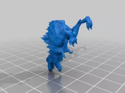 Dinosaur inspired on Mortem Rex from Jurassic World Alive