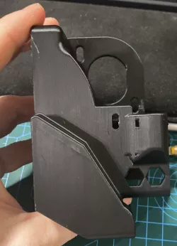 Diplo duct and BMG extruder remixed for Mosquito hotend clone
