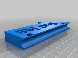 Disc Golf Basket Next Tee Sign T3V1