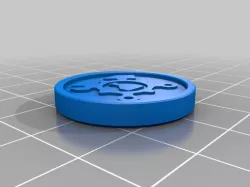 DnD Artificer class token for 1in battle grid