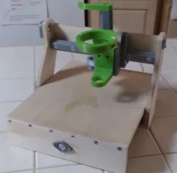 Dremal mount for cnc machine