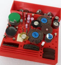 Dremel tool holder