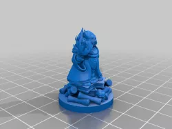 Dungeon Master 80's Cartoon / Gnome Wizard Fireball