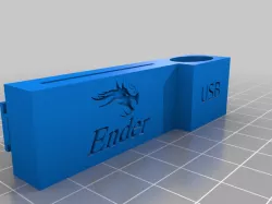 ender 3/pro Scrapper / usb holder