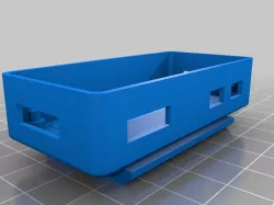Ender 3 v2 Raspberry Pi Zero Octopi Case raised top for heatsink