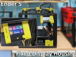 Fixed Display Housing for the Ender 5 Upload 2