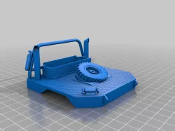Flatbed for rc crawler