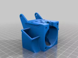 Flsun SR Dragon Hotend double 5015 Housing for Bond⁸tech lgx lite and my selfmade extruder