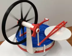 Fully 3D printed LTD Stirling Engine (ProjectsToPrint) 